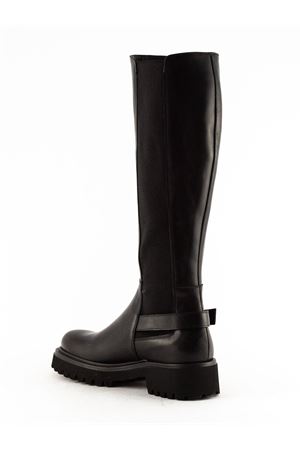Stivale alto in pelle nera GUGLIELMO ROTTA | 69220005BLACK